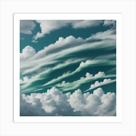 Cloudy Sky Art Print