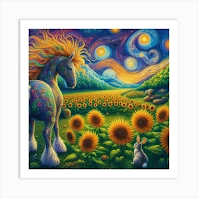 Starry Night 8 Art Print