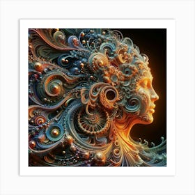 Fractal Art 11 Art Print