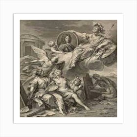 Aphrodite And Her Attendants Art Print