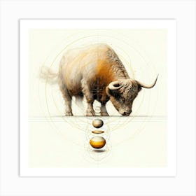 Wild Animal Illustration 150 Art Print