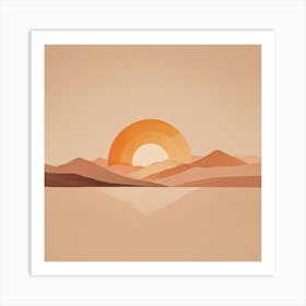 Sunset - Sunset Stock Videos & Royalty-Free Footage Art Print