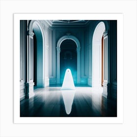 Ghost In The Dark 5 Art Print