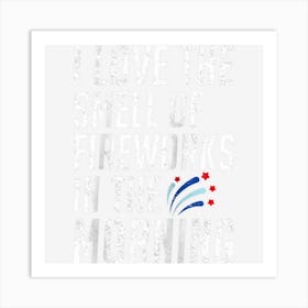 Limited Edition I Love The Smell Of Fireworks In The Morning Art Print