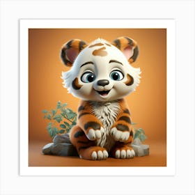 Tiger Cub Art Print