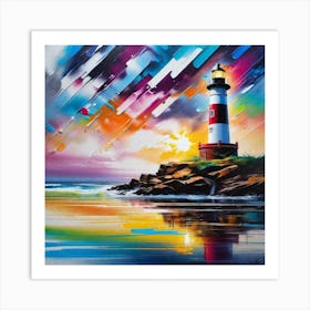 Lighthouse 23 Art Print