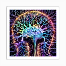 Brain And Nervous System 22 Art Print