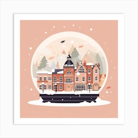 Stratford Upon Avon United Kngdom Snowglobe Art Print