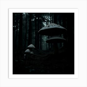 Dark Forest Art Print