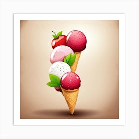 Ice Cream 1 Art Print