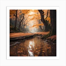 Autumn Forest 1 Art Print