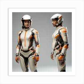 Futuristic Women 15 Art Print