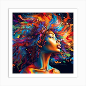 Rainbow Thoughts Art Print