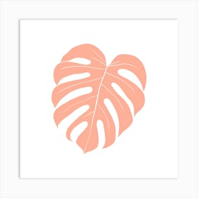 Monstera Leaf 4 Art Print