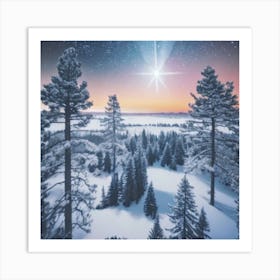 Starry Night 1 Art Print