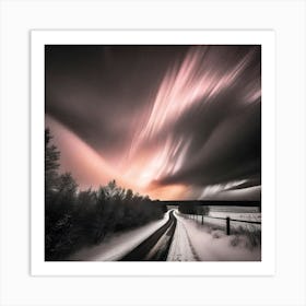 Aurora Road 1 Art Print