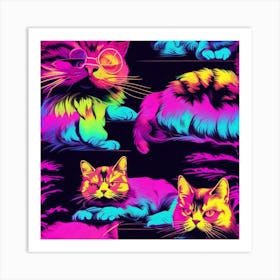 Miami Fur Art Print