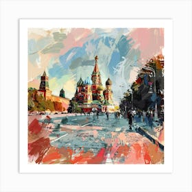 St Basil'S Cathedral 3 Art Print