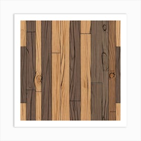 Wood Flooring Art Print