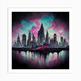 Cityscape 1 Art Print