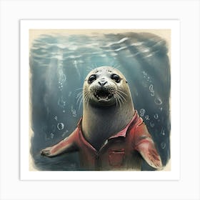 Seal! 11 Art Print