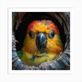 Parrot 10 Art Print