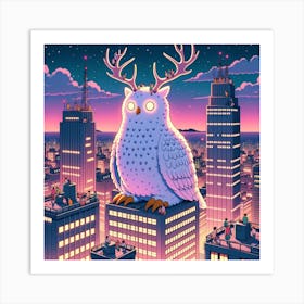 Night Owls Art Print