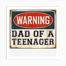 Mens Dad Of Anager Officialnager Matching Art Print