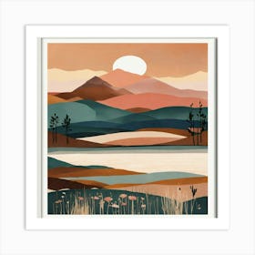 Landscape Print Art Print