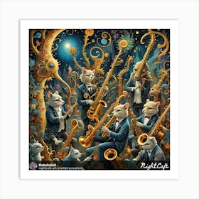 Nightlife 2 Art Print