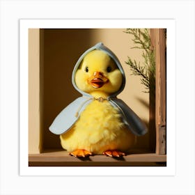 Leonardo Phoenix 09 A Vibrantly Yellowplumed Duck Doll With So 1 Affiche