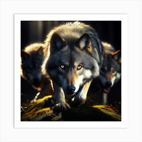 Wild Animal Creative Portrait 179 Art Print