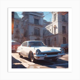 Car In A City 3 Art Print