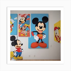 Mickey Mouse Art Print