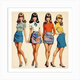 Default Mini Skirts Forever 1966 Art 0 Art Print