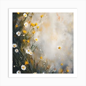 Daisies Art Print