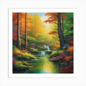 Autumn Forest 1 Art Print