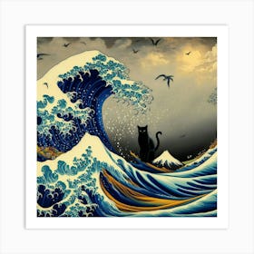 Great Wave Off Kanagawa 1 Art Print