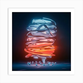 Spherical Structure Art Print