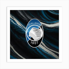 Atalanta BC Logo Wall Art 10 Art Print