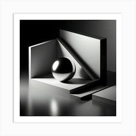 Abstract Sphere 1 Art Print