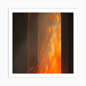 Fire Door Art Print