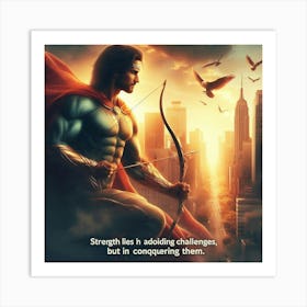 Superman Art Print