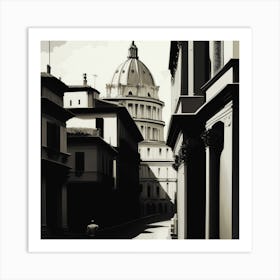 St Peter'S Square Art Print