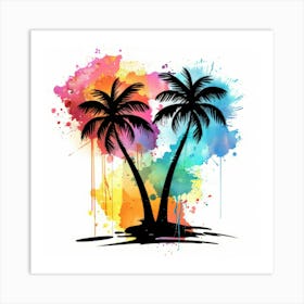 Palm Trees 32 Art Print