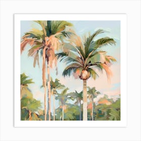 Palm Trees Art Print