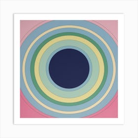 'Circles' Art Print