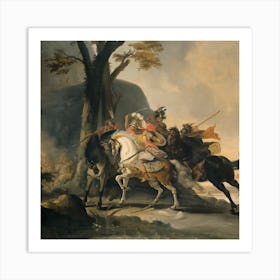 Battle Of St John Art Print