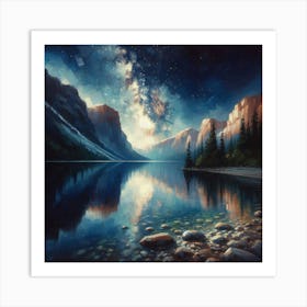 Milky Way Art Print