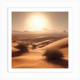 Sahara Desert 152 Art Print